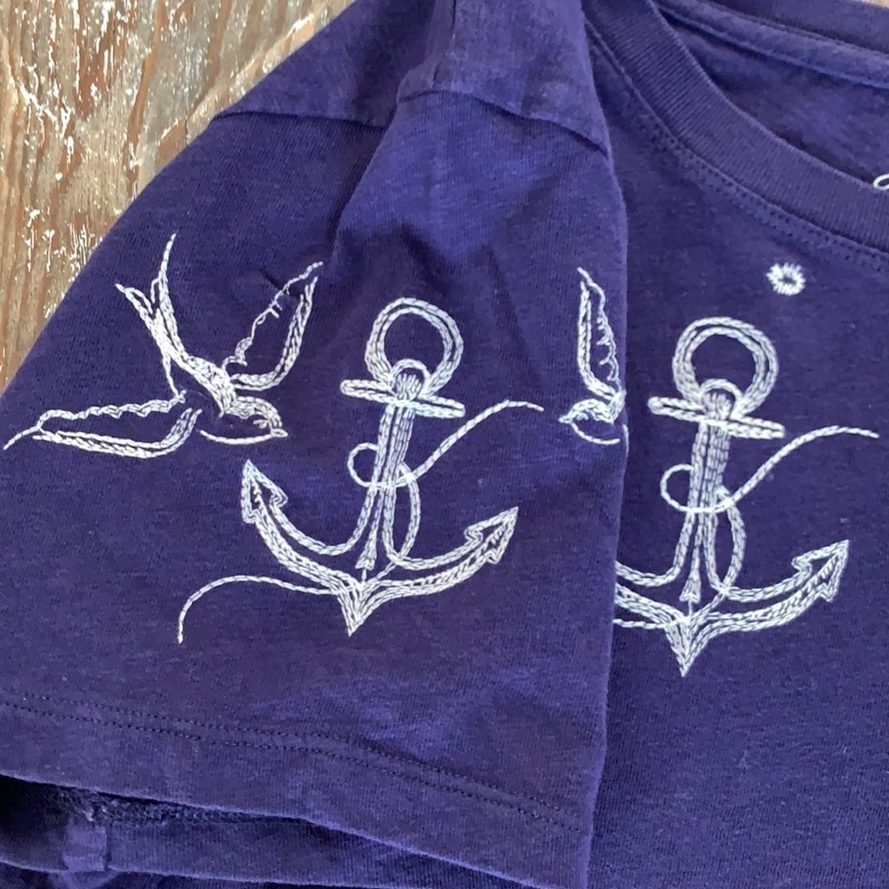 J Crew nautical embroidered tee - Picture 12 of 16